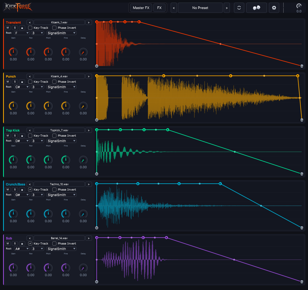 KickForge plugin interface